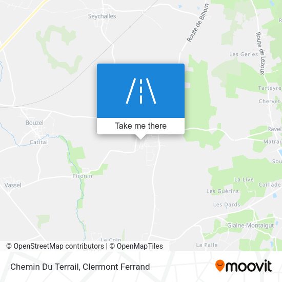 Chemin Du Terrail map