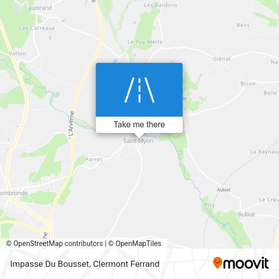 Impasse Du Bousset map