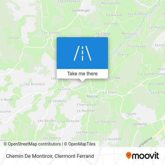 Chemin De Montiroir map