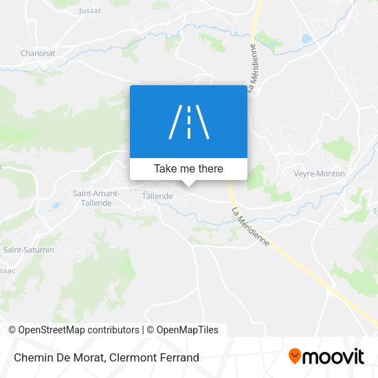 Chemin De Morat map
