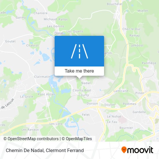 Chemin De Nadal map