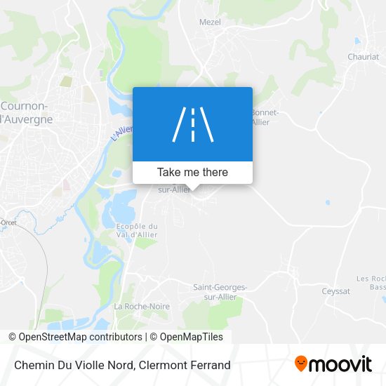 Chemin Du Violle Nord map