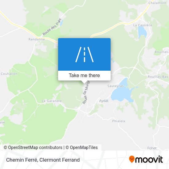 Chemin Ferré map