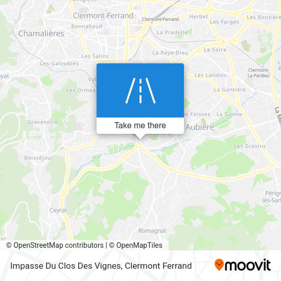 Impasse Du Clos Des Vignes map
