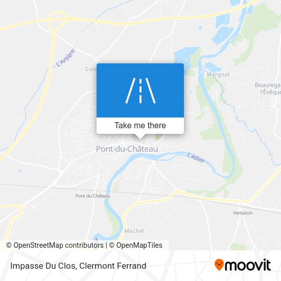 Impasse Du Clos map