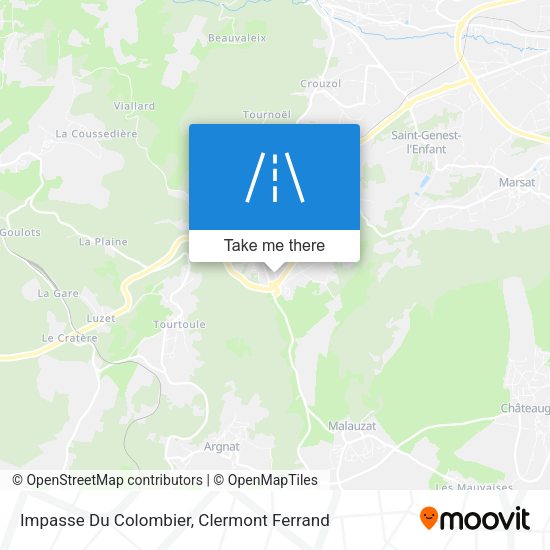 Impasse Du Colombier map