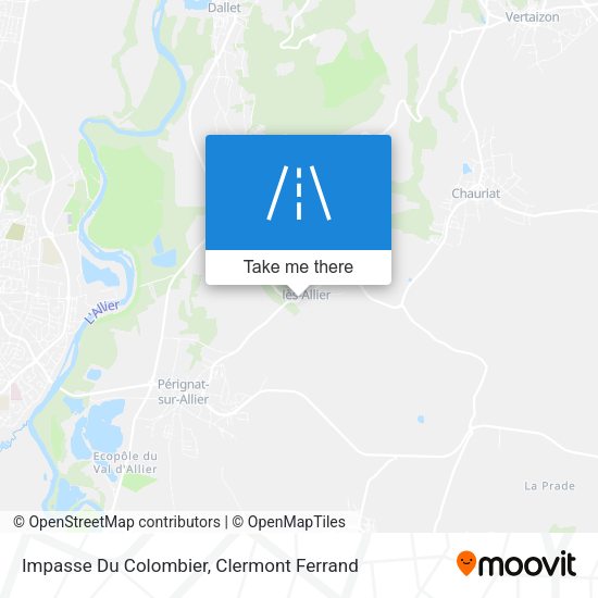 Impasse Du Colombier map
