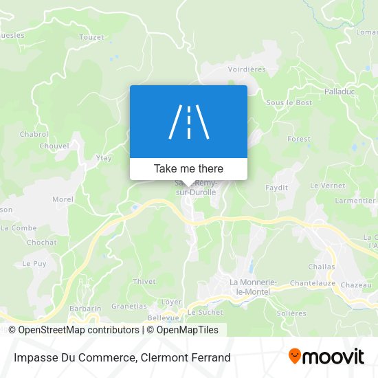 Impasse Du Commerce map
