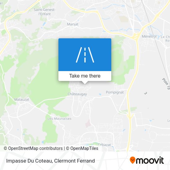 Impasse Du Coteau map