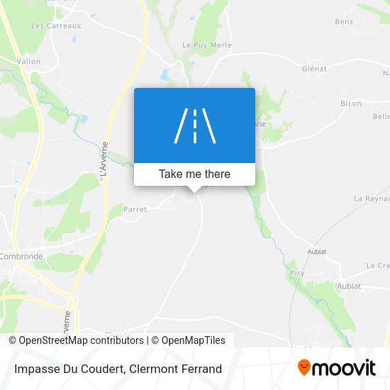 Impasse Du Coudert map