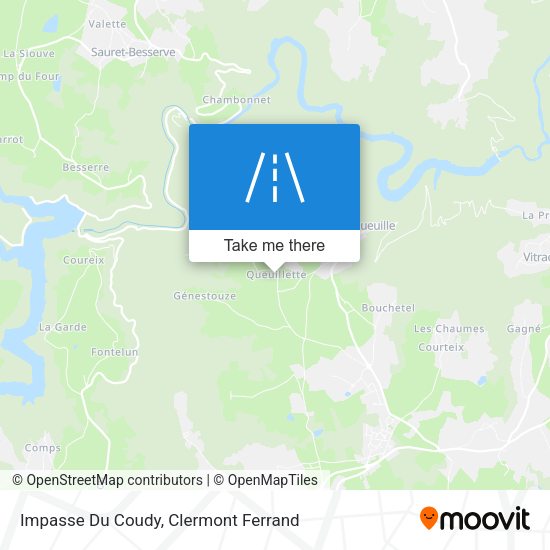 Impasse Du Coudy map