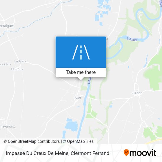 Impasse Du Creux De Meine map