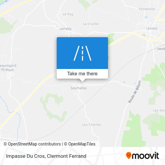 Impasse Du Cros map