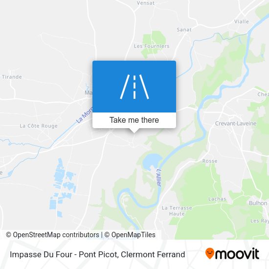 Impasse Du Four - Pont Picot map