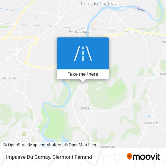 Impasse Du Gamay map