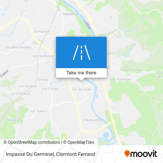 Impasse Du Germinel map