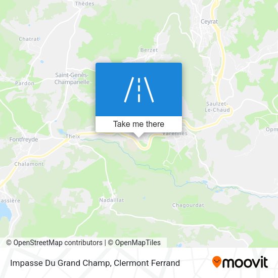 Impasse Du Grand Champ map