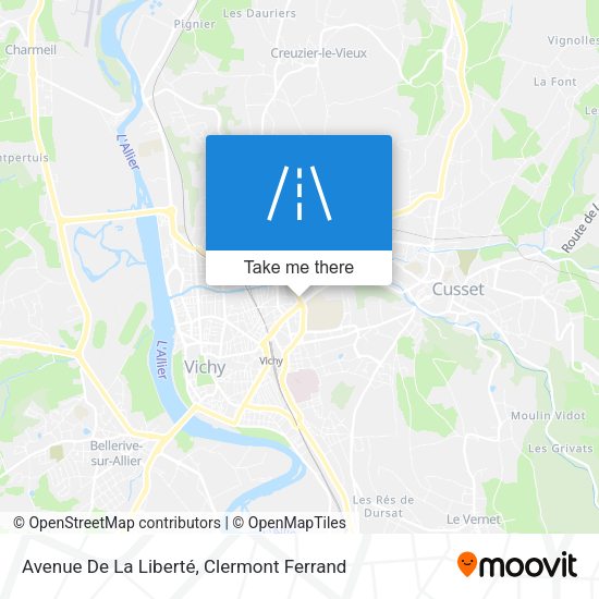 Avenue De La Liberté map