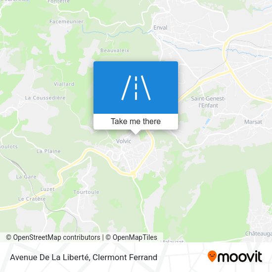 Avenue De La Liberté map
