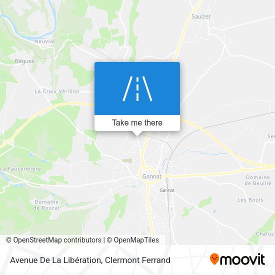 Avenue De La Libération map