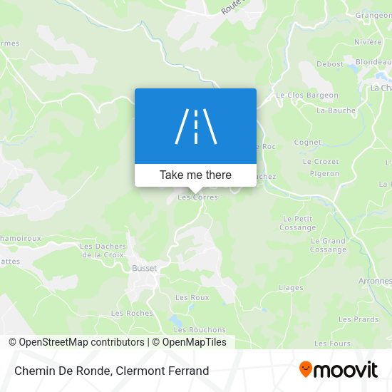 Chemin De Ronde map