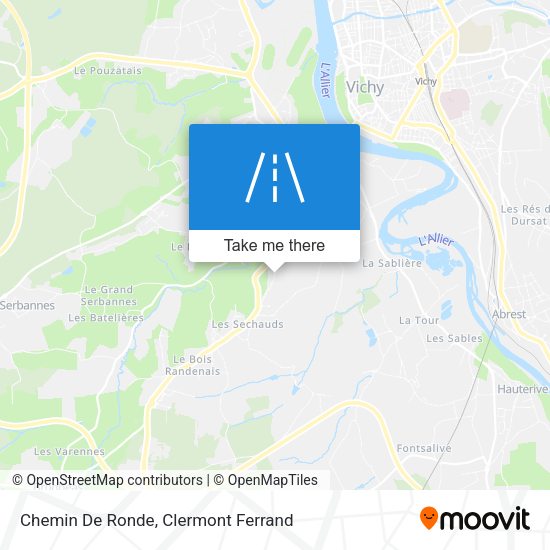 Chemin De Ronde map