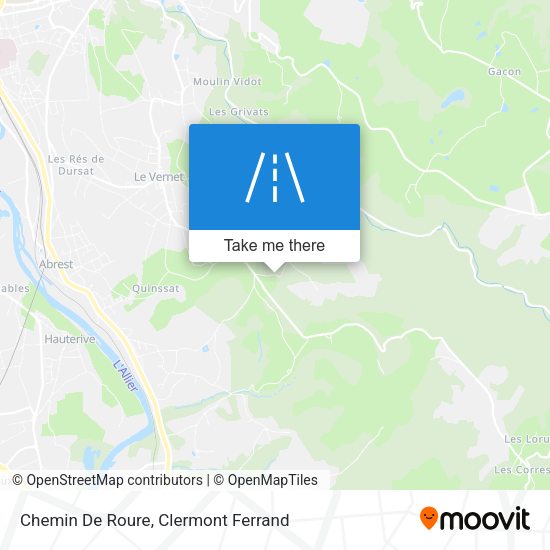 Chemin De Roure map