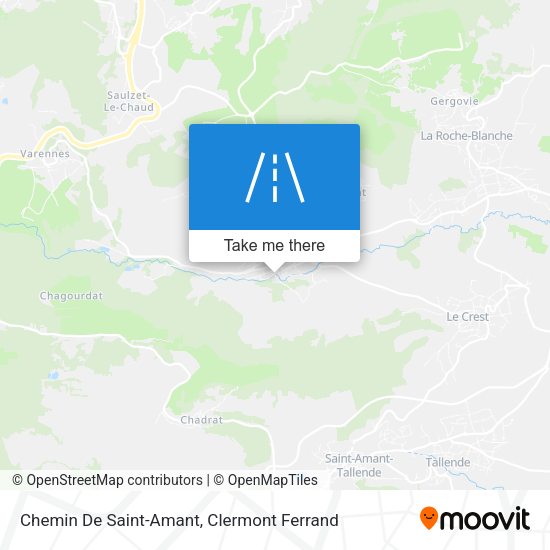 Chemin De Saint-Amant map