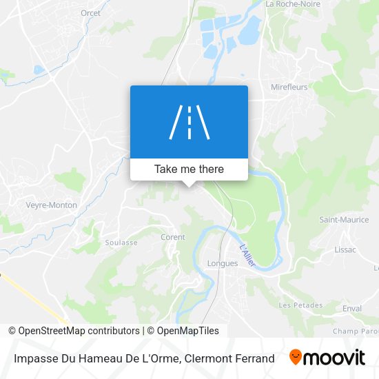 Impasse Du Hameau De L'Orme map