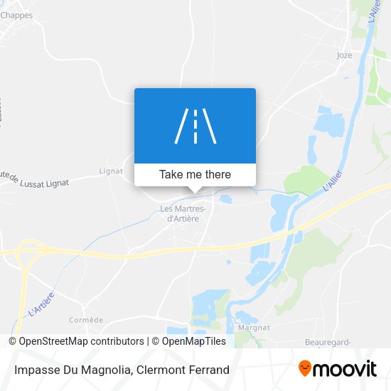 Impasse Du Magnolia map