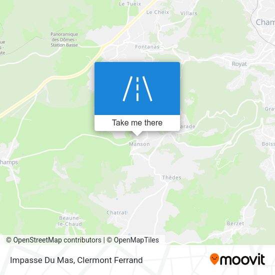 Impasse Du Mas map