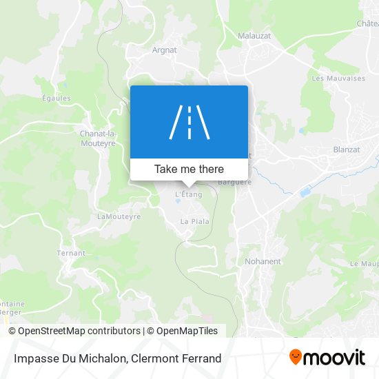 Impasse Du Michalon map