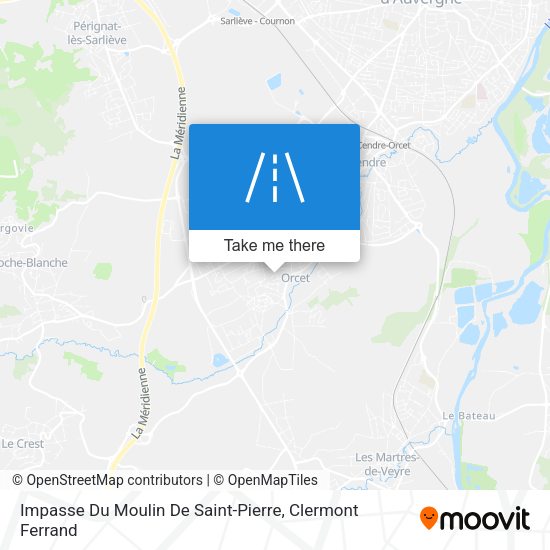 Impasse Du Moulin De Saint-Pierre map