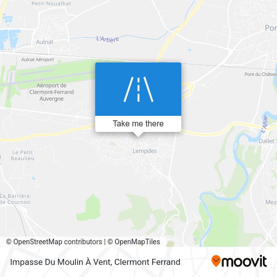 Impasse Du Moulin À Vent map