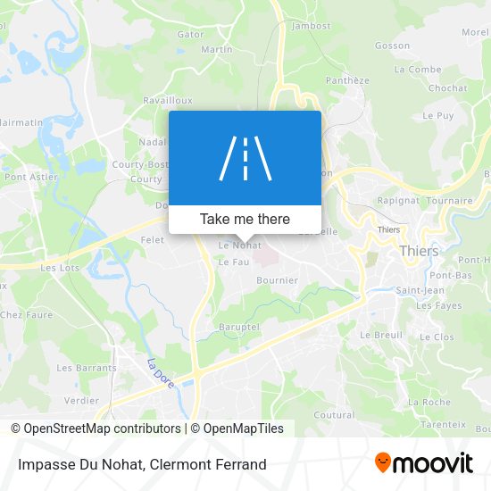 Impasse Du Nohat map