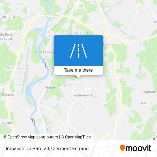 Impasse Du Paturail map
