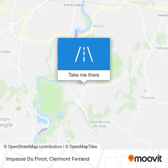 Impasse Du Pinot map