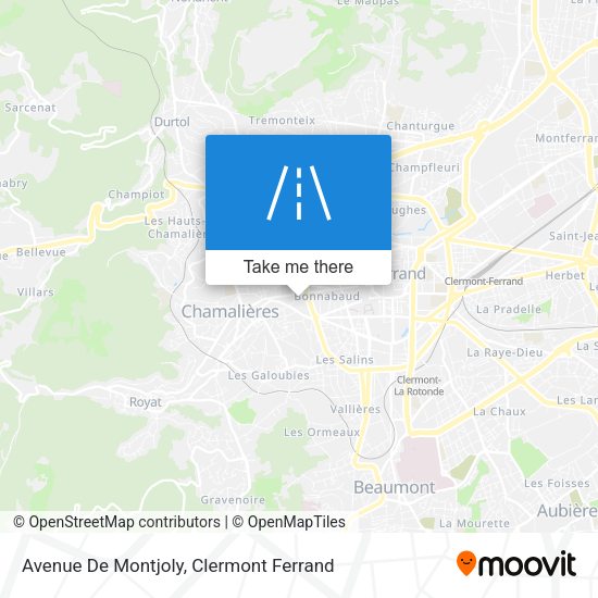 Avenue De Montjoly map