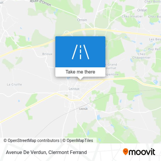 Avenue De Verdun map