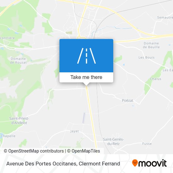 Avenue Des Portes Occitanes map