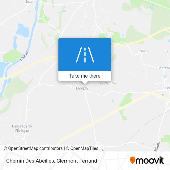 Chemin Des Abeilles map
