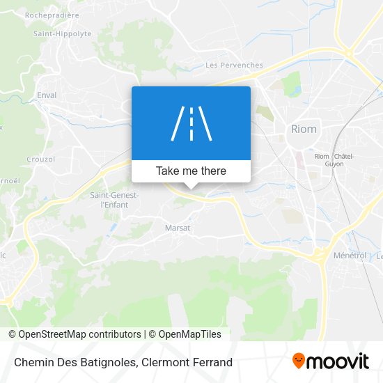 Chemin Des Batignoles map