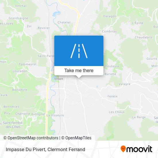 Impasse Du Pivert map