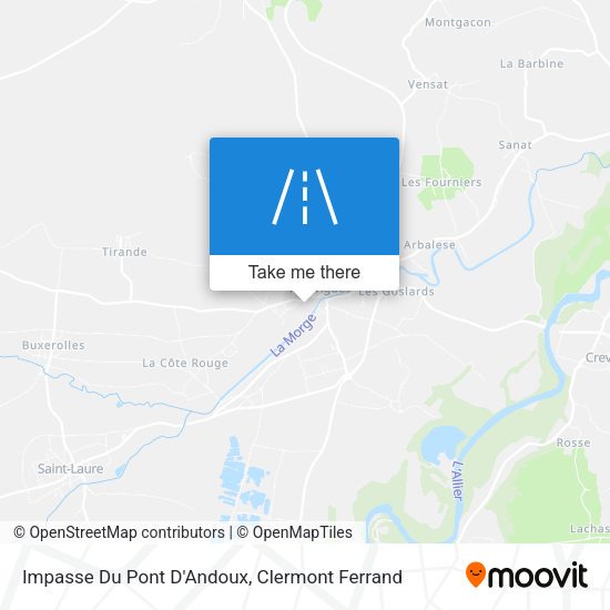 Impasse Du Pont D'Andoux map