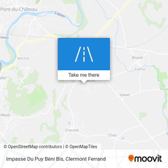 Impasse Du Puy Béni Bis map