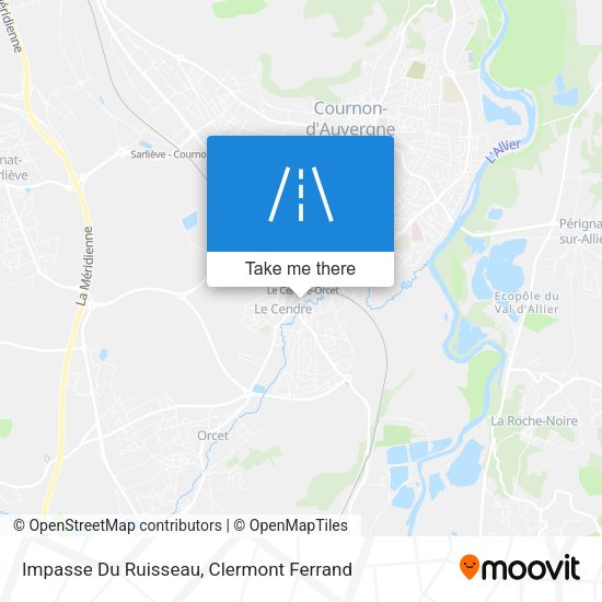 Impasse Du Ruisseau map