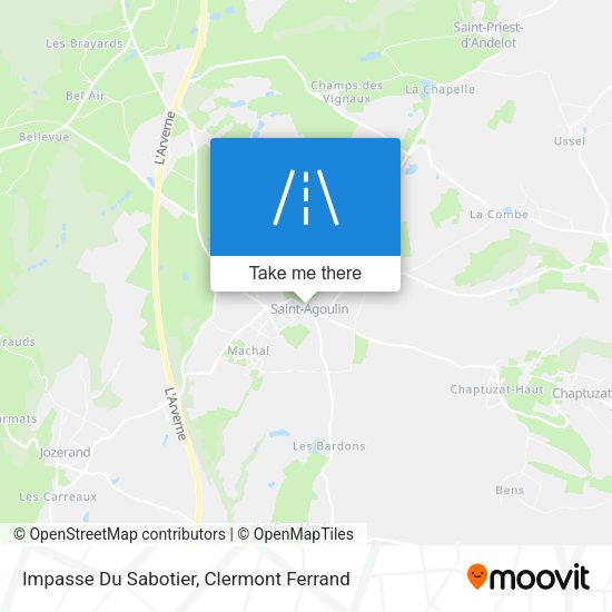 Impasse Du Sabotier map