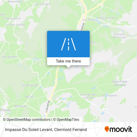 Impasse Du Soleil Levant map