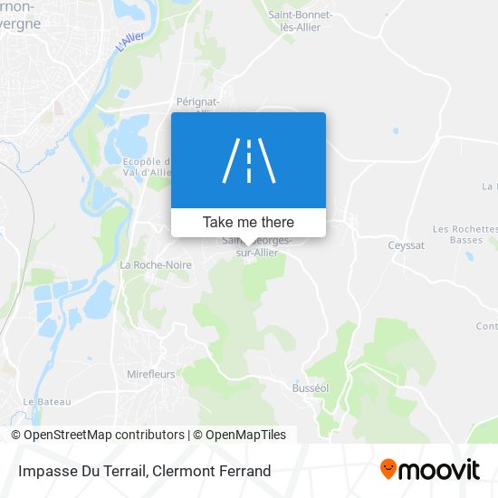 Impasse Du Terrail map
