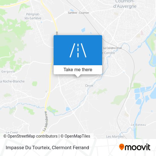 Impasse Du Tourteix map